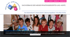 Desktop Screenshot of kindergarten.at