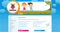 Desktop Screenshot of kindergarten.cz